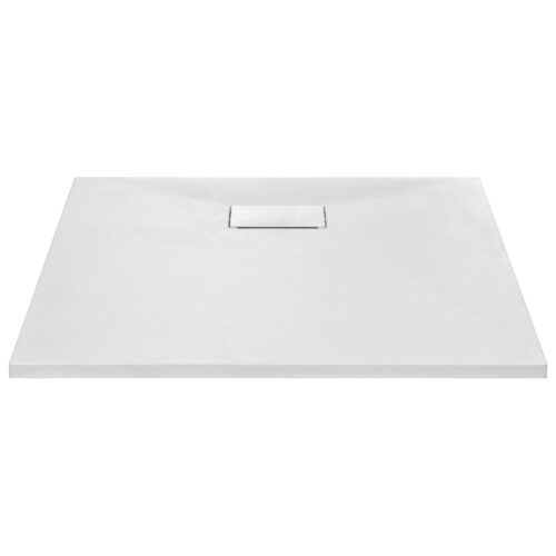 Shower Base Tray Bathroom Floor Trays SMC White 90x90cm - Image 3