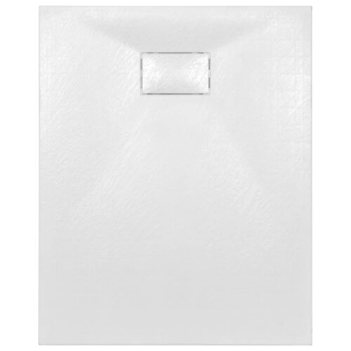 Shower Base Tray Bathroom Floor Trays SMC White 100x80cm - Image 4