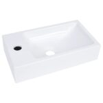 Wash Basin 400x220x90mm SMC White