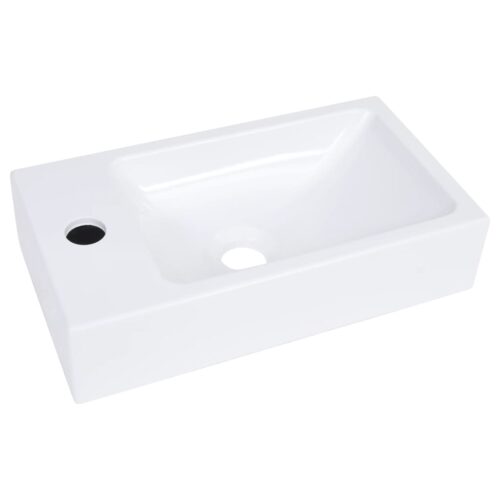 Wash Basin 400x220x90mm SMC White