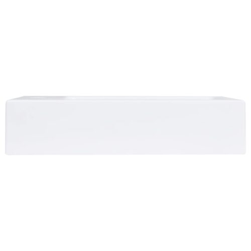 Wash Basin 400x220x90mm SMC White - Image 3