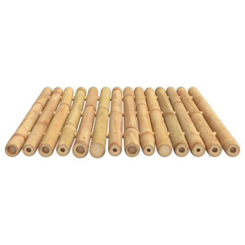 2pcs Bamboo Bath Mats 50x35cm Spa Bathroom Toilet Shower Floor Wooden Anti Slip Mat - Image 7