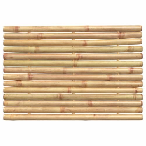 2pcs Bamboo Bath Mats 50x35cm Spa Bathroom Toilet Shower Floor Wooden Anti Slip Mat - Image 9