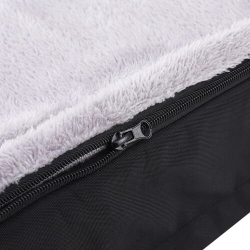 i.Pet Pet Bed Dog Cat Large Calming Soft Sofa Foam Cushion Washable Cover Grey - Image 5