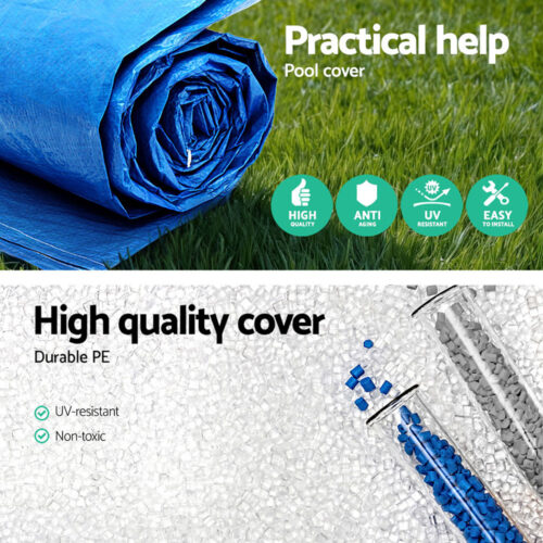 Bestway Pool Cover 58106 Fits 3x2.01m Above Ground Swimming Pool PE Blanket - Image 6