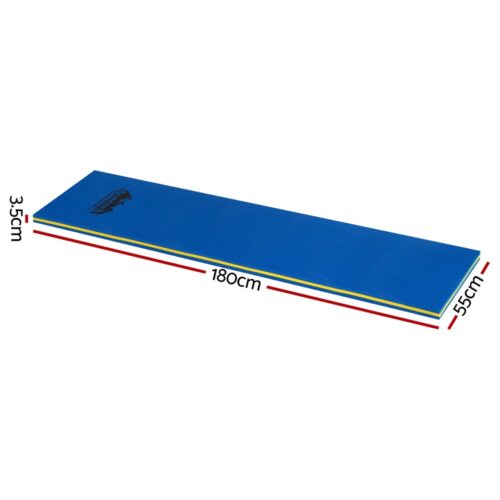 Weisshorn Floating Water Mat 55x180cm Foam Pad Swimming Pool Platform Blue - Image 2