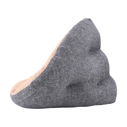 Artiss Floor Lounge Sofa Bed Chair Foldable Washable Beige - Image 4