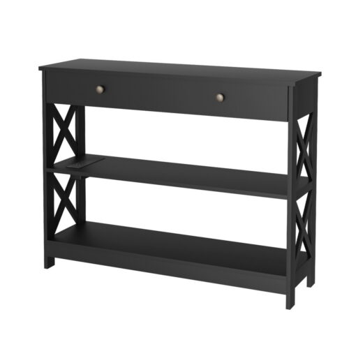 Artiss Console Table 3-tier USB Outlets - Image 3