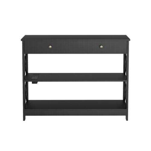 Artiss Console Table 3-tier USB Outlets - Image 5