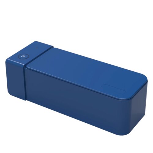 600ml Ultrasonic Jewellery Cleaner Mini Blue Portable Personal Sonic Bath
