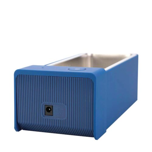 600ml Ultrasonic Jewellery Cleaner Mini Blue Portable Personal Sonic Bath - Image 2