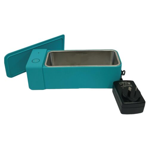 600ml Ultrasonic Jewellery Cleaner Mini Lake Blue Portable Personal Sonic Bath - Image 3