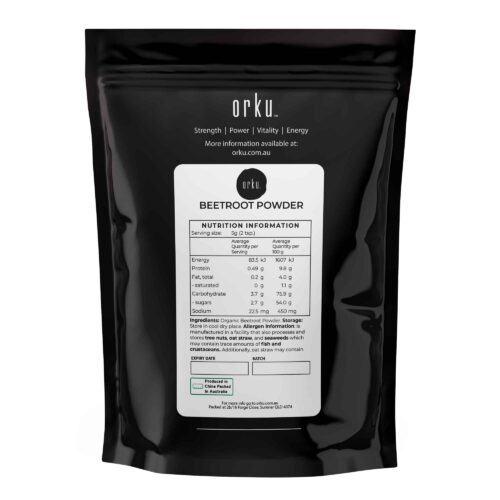 100g Organic Beetroot Powder Superfood Beet Root Supplement Beta Vulgaris - Image 7