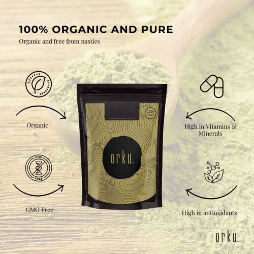 1Kg Organic Matcha Green Tea Powder Camellia Sinensis Leaf Supplement - Image 3
