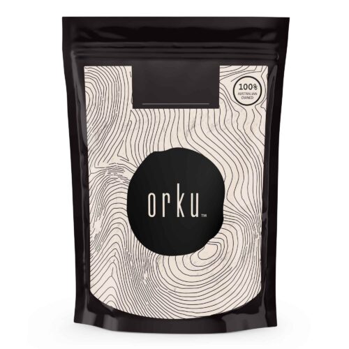 Orku 1Kg Native Whey Protein Isolate Powder Unflavoured WPI