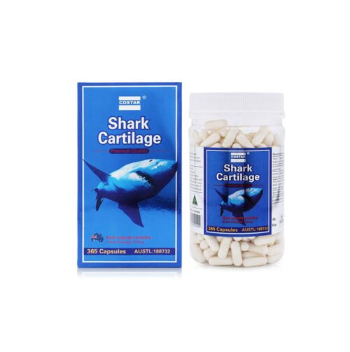 365x 750mg Shark Cartilage Caps Costar Joint Anti Inflammatory Supplement
