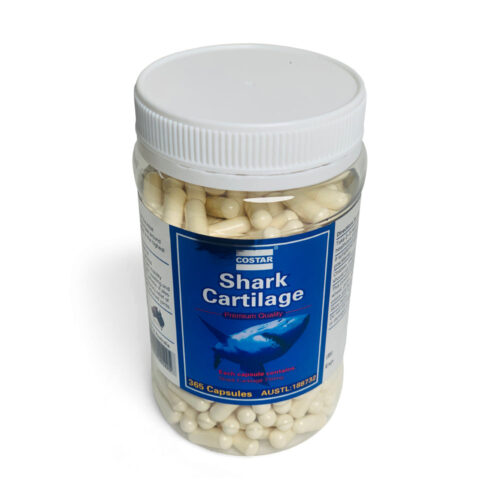 365x 750mg Shark Cartilage Caps Costar Joint Anti Inflammatory Supplement - Image 2