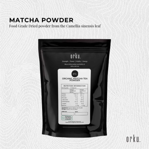 400g Organic Matcha Green Tea Powder Camellia Sinensis Leaf Supplement - Image 3