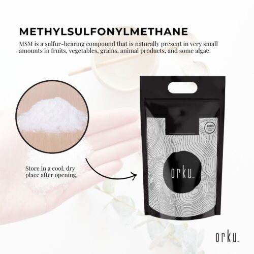 5Kg MSM Powder or Crystals Tub 99% Pure Methylsulfonylmethane Dimethyl Sulfone - Image 3