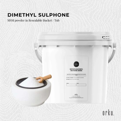 3Kg MSM Powder or Crystals Tub 99% Pure Methylsulfonylmethane Dimethyl Sulfone - Image 2