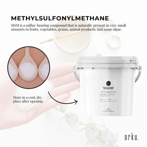 3Kg MSM Powder or Crystals Tub 99% Pure Methylsulfonylmethane Dimethyl Sulfone - Image 3