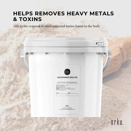 1.3kg Pure Micronised Zeolite Powder Tub Mineral Micronized Volcamin - Image 6