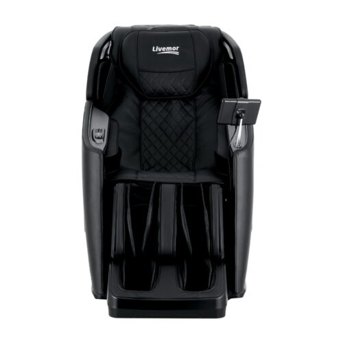 Livemor 4D Massage Chair Electric Recliner Home Massager Black - Image 2
