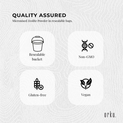 800g Pure Micronised Zeolite Powder Mineral Tub Micronized Volcamin - Image 7
