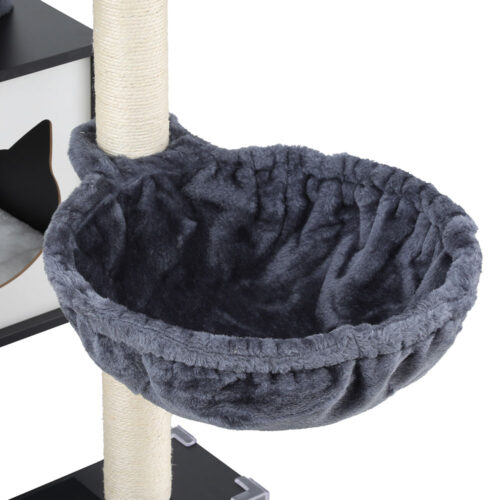 i.Pet Cat Tree Tower Scratching Post Scratcher 144cm Wood Bed Condo House Cabinet - Image 4