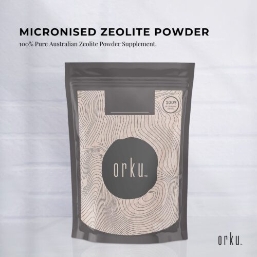 50g Pure Micronised Zeolite Powder Mineral Micronized Volcamin Clinoptilolite - Image 2