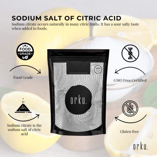100g Sodium Citrate Powder Trisodium Food Grade Salt Acid Preservative - Image 3