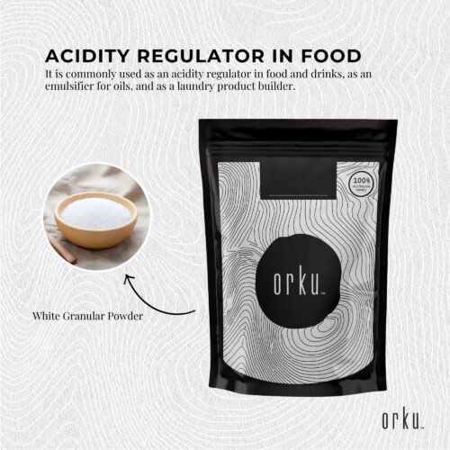 100g Sodium Citrate Powder Trisodium Food Grade Salt Acid Preservative - Image 4