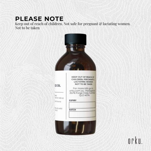 Orku 100ml Organic Neem Seed Oil Debitterised Cold Pressed Azadirachtin Indica - Image 8