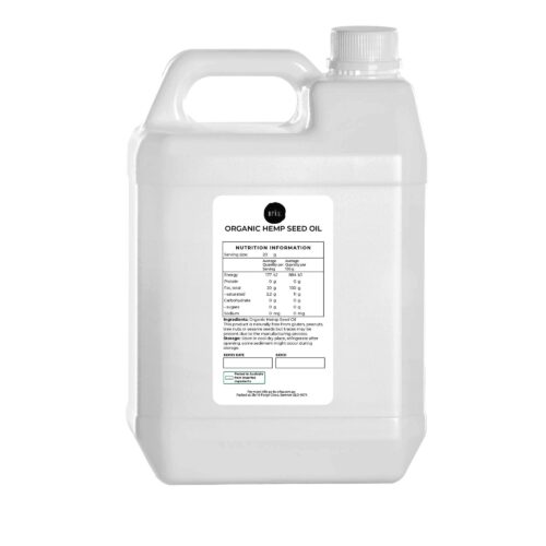 Orku 5L Organic Hemp Seed Oil Cold Pressed Food Grade Oils
