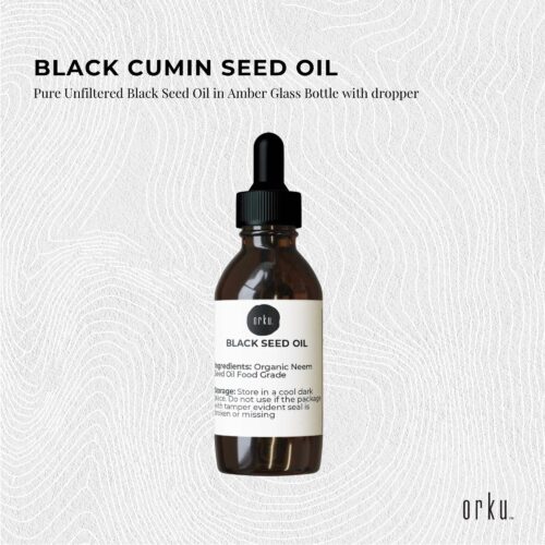 25ml Pure Black Seed Oil 100% Ethiopian Nigella Sativa Cumin Cold Pressed - Image 2