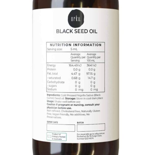 25ml Pure Black Seed Oil 100% Ethiopian Nigella Sativa Cumin Cold Pressed - Image 8
