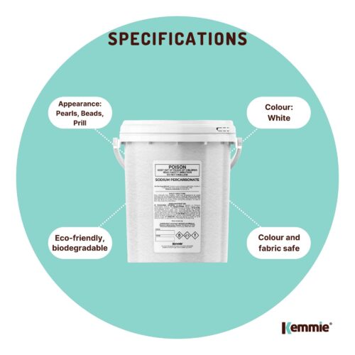 1.3Kg Sodium Percarbonate Tub Eco Laundry Cleaner Brew Sanitiser Oxygen Bleach - Image 7