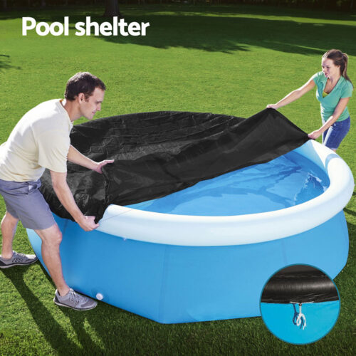 Bestway Pool Cover Fits 2.44m Above Ground Swimming Pool PVC Blanket - Image 4