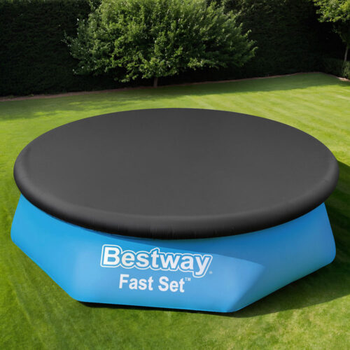 Bestway Pool Cover Fits 2.44m Above Ground Swimming Pool PVC Blanket - Image 7
