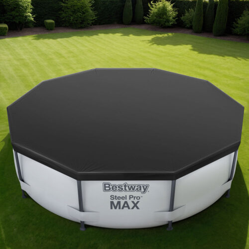 Bestway Pool Cover Fits 3.05m Round Above Ground Swimming Pool PVC Blanket - Image 7