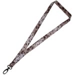 Oakley Wanderlust Lanyard Brown Fragment PT ID Holder Neck Clip Key Chain Strap