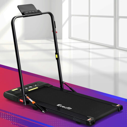 Everfit Treadmill Electric Walking Pad Under Desk Home Gym Fitness 400mm Black - Image 7