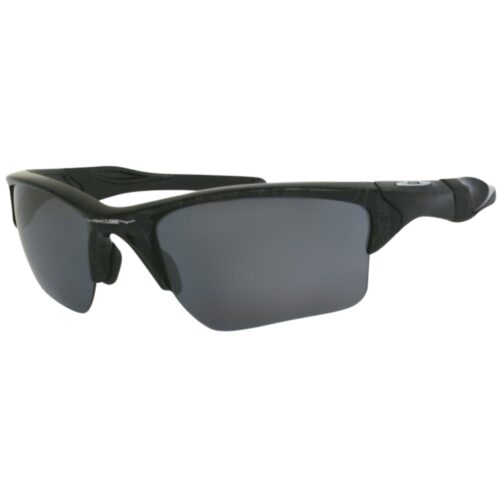 Ex Display Oakley Custom Half Jacket 2.0 XL Black Grey History Text Sunglasses - Image 2