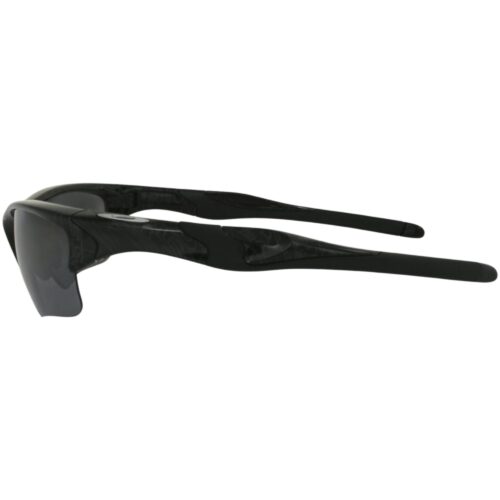 Ex Display Oakley Custom Half Jacket 2.0 XL Black Grey History Text Sunglasses - Image 3