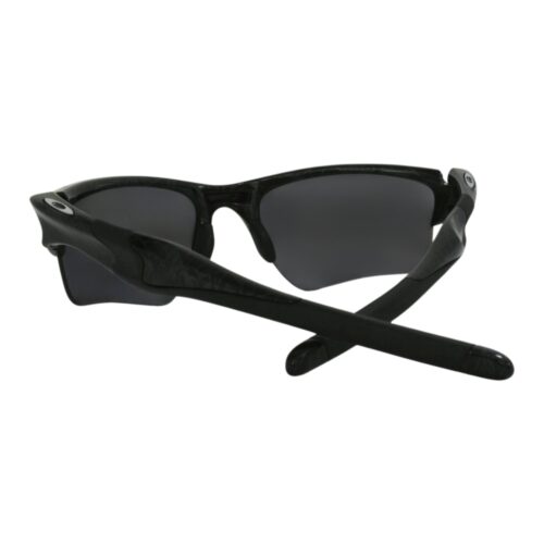 Ex Display Oakley Custom Half Jacket 2.0 XL Black Grey History Text Sunglasses - Image 5