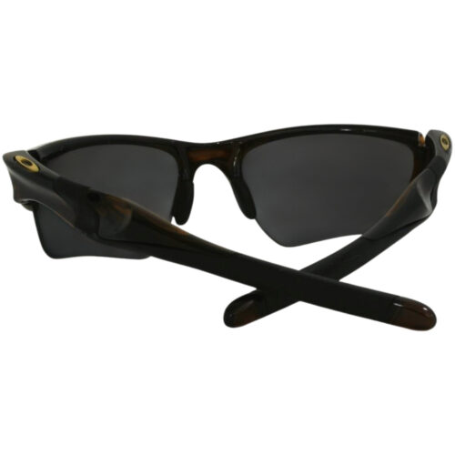 Oakley Custom Half Jacket 2.0 XL Rootbeer Polarized Black Iridium Sunglasses - Image 5