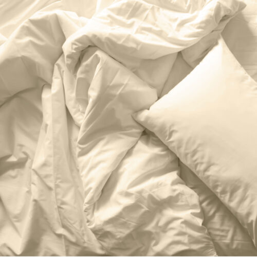Royal Comfort Blended Bamboo Quilt Cover Set Dark Ivory Double - Image 4