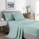 Royal Comfort Sheets Set Bamboo Cooling 2000TC Bed Sheet Frost SINGLE