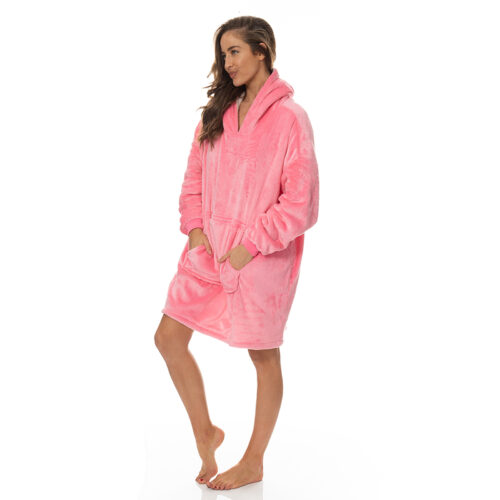 Royal Comfort Snug Hoodie Pink - Image 3