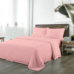 Royal Comfort Bamboo Blended Sheet Set Blush King